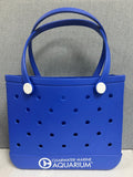 Perforated Beach Tote Bag – 17" Large Capacity