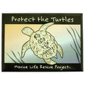Protect the Turtles Rectangle Magnet