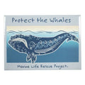 Protect the Whales Rectangle Magnet